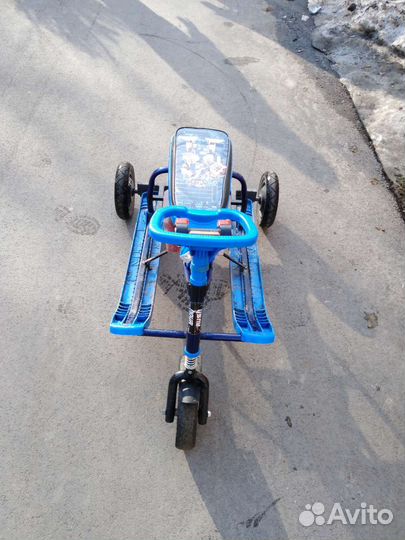 Трицикл снегокат