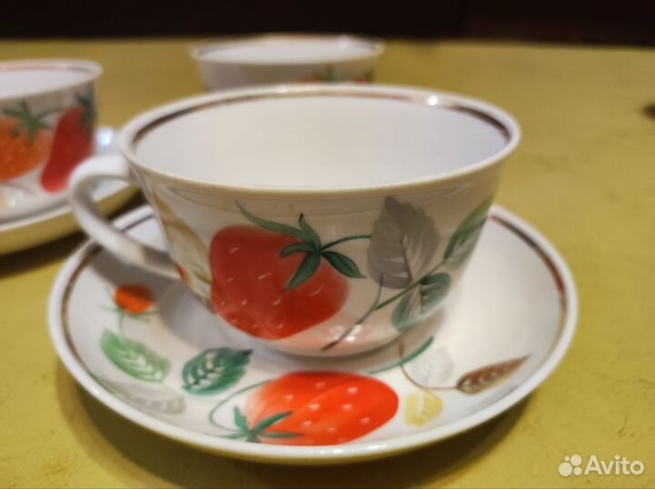 Чашка с блюдцем