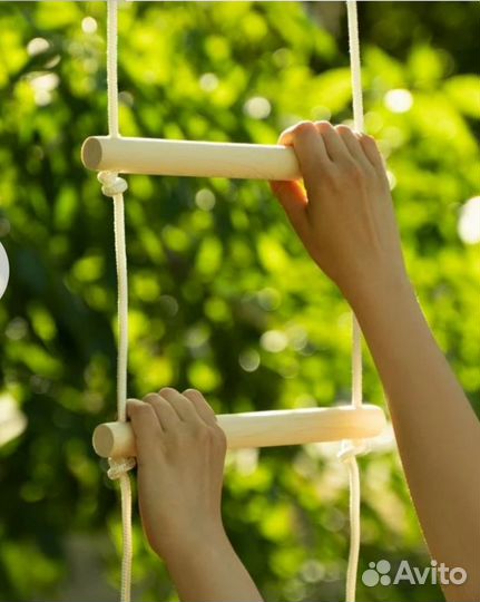 Лестница верёвочная детская