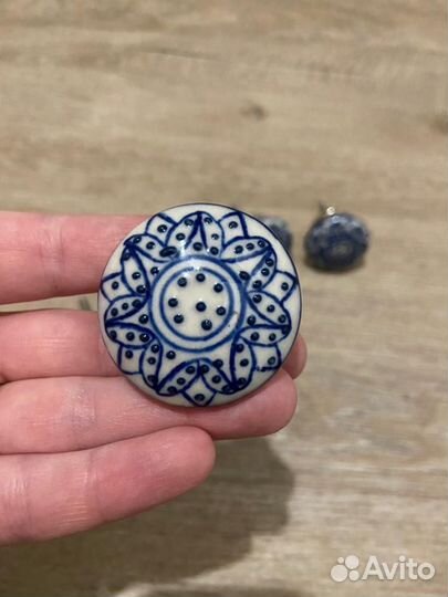 Ручки керамические для мебели