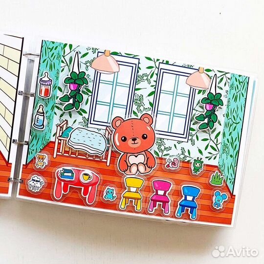 Игры на липучках Альбом Тока Бока