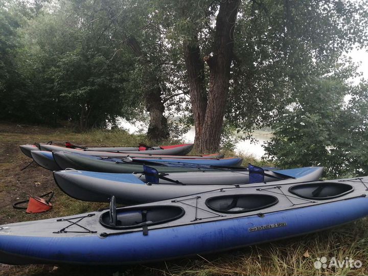 Сплавы на байдарках 1,2,3 и 4х местные