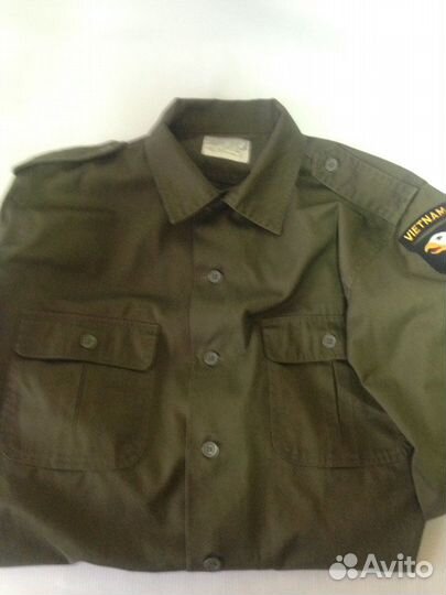 Рубашка милитери, US,контрактная