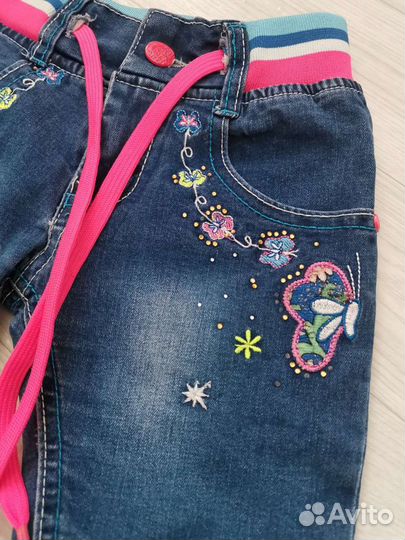 Джинсы для девочки 92, 98