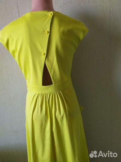 Летнее длинное платье