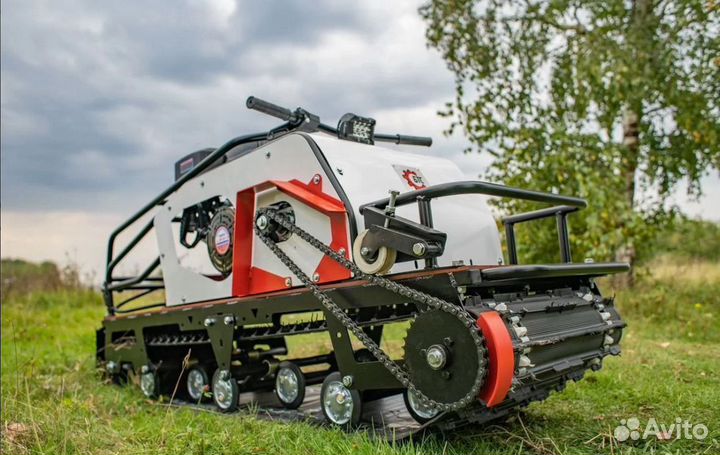 Мотобуксировщик бтс Лонг 15 лс (длинная гусеница)