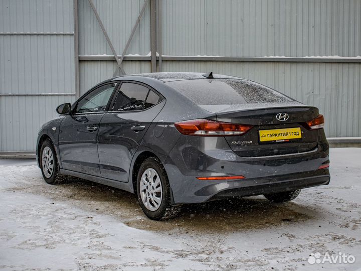 Hyundai Elantra 1.6 МТ, 2017, 201 396 км