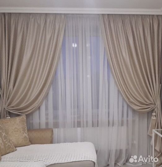 Шторы новые прованс 4 м