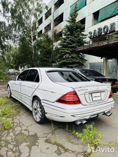 Mercedes-Benz S-класс 5.0 AT, 1999, 300 000 км