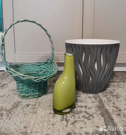 Корзина плетеная