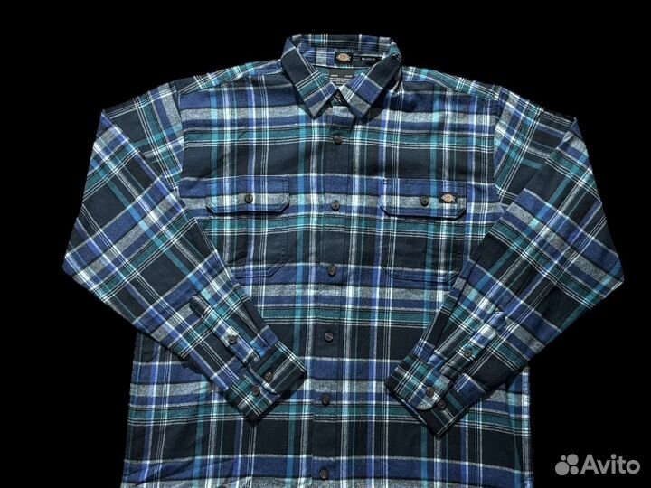 Оригинальная рубашка Dickies фланелевая M