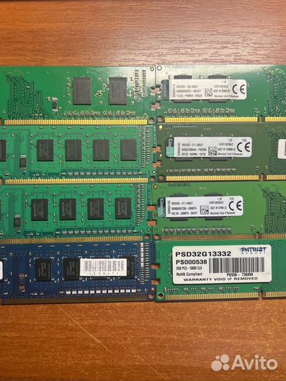 Оперативная память kingston Hynix ddr3 1 - 2gb