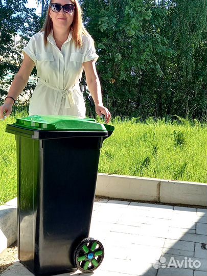 Мусорные контейнеры для мусора 60, 80, 120, 240 л