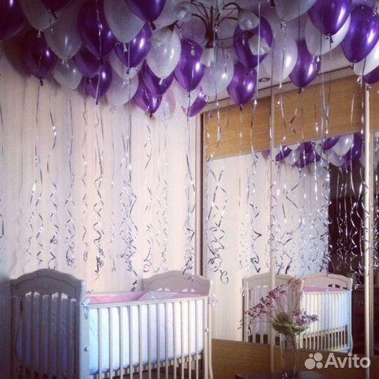 Воздушные шары под потолок от PRO