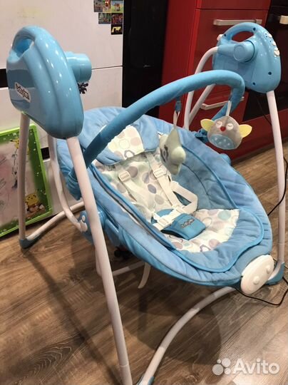 Детские качели музыкальные