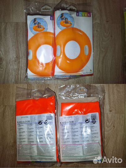 Новые круги для плаванья intex