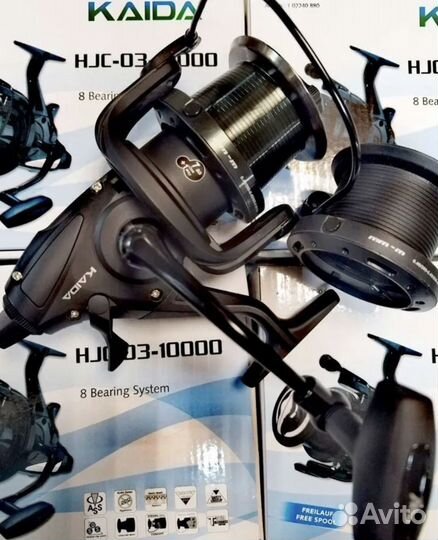 Карповая катушка с байтранером