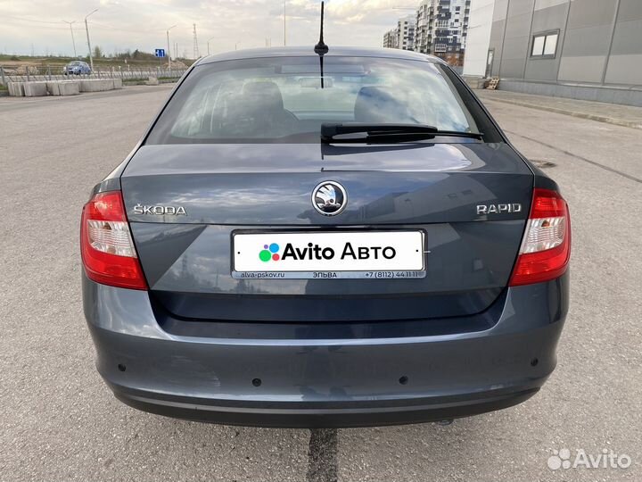 Skoda Rapid 1.6 МТ, 2017, 79 000 км