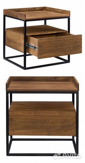 Тумбочка лофт