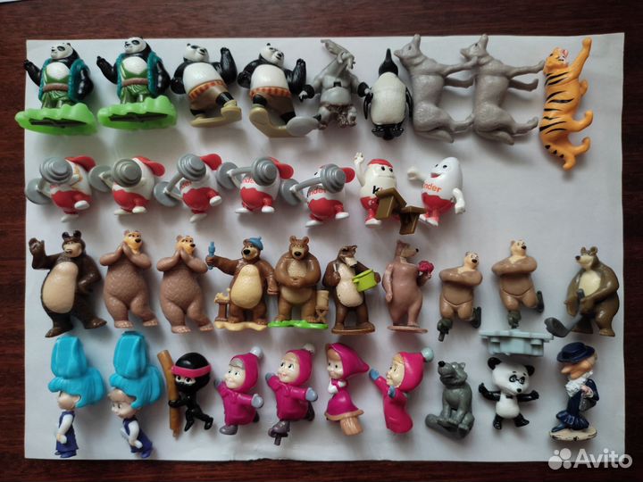 Игрушки из киндер 90