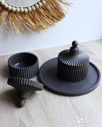 Подарочный набор из гипса и воска