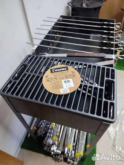 Чугунная решетка гриль