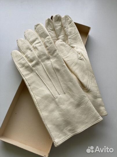 Перчатки кожаные