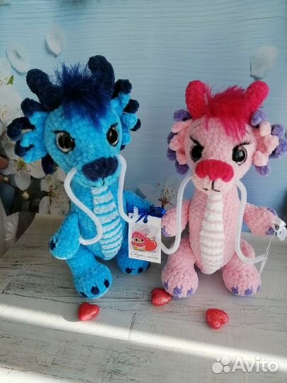 Вязаные игрушки ручной работы