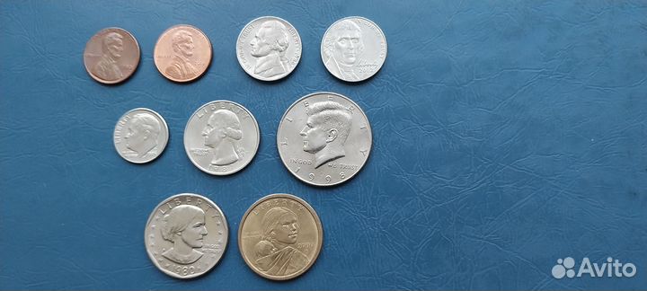 Монеты США - центы, доллары - продажа - обмен
