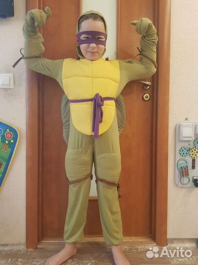 Костюм черепашки ниндзя на рост 130-140см