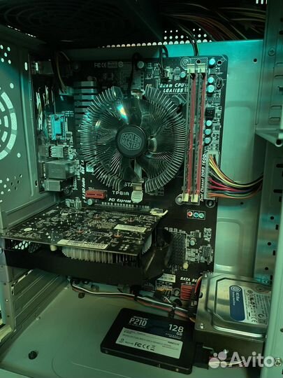 Игровой пк Core i5 16Gb GTX 1050Ti SSD