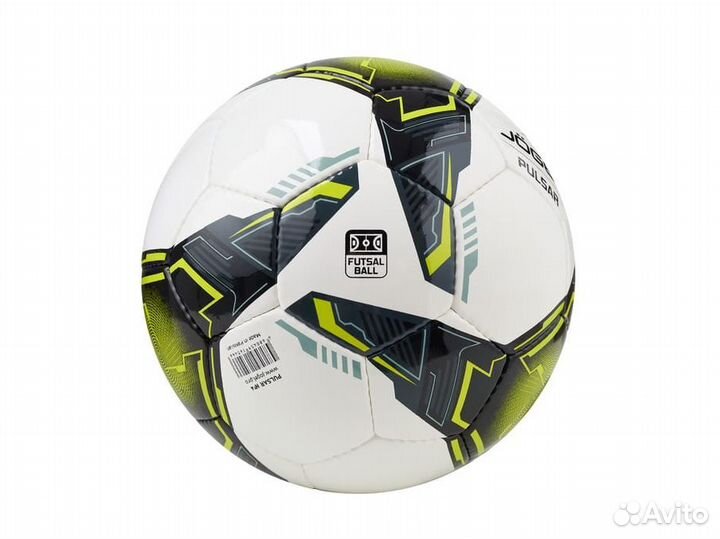 Мяч футзальный Pulsar, №4, белый Jögel