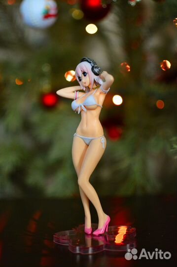 Сексуальная аниме-фигурка Nitro Super Sonico Libra