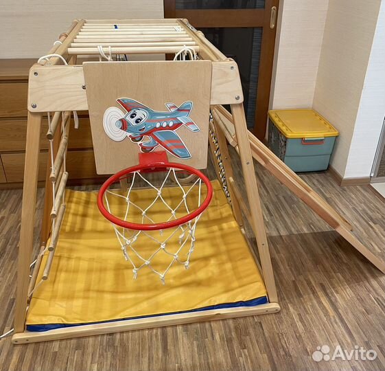 Деревянный спортивно-игровой уголок kidwood