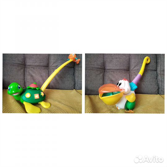 Игрушка каталка с ручкой