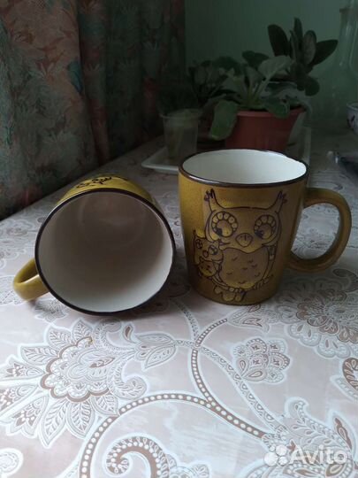 Масленка, бокалы, графин для вина керамика