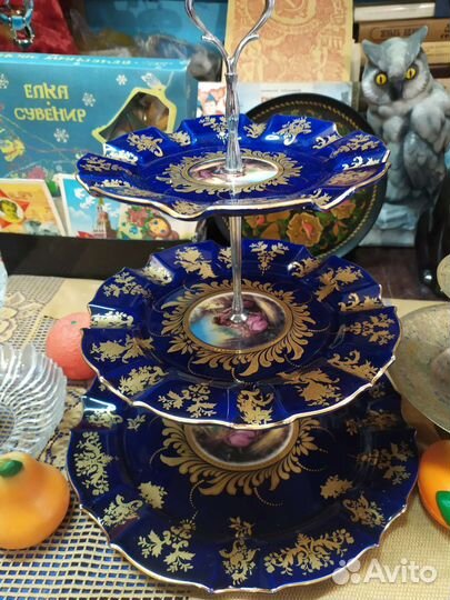 Вазы для фруктов этажерка СССР