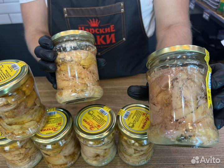 Печень трески в стекле Мурманская