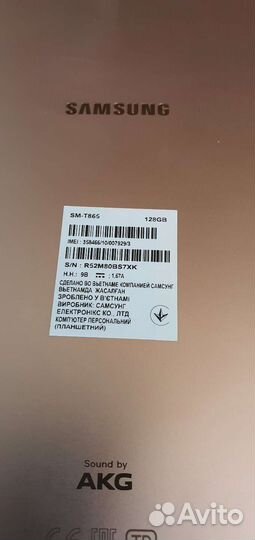 Планшет Samsung Tab S6 128GB LTE Клавиатура-чехол