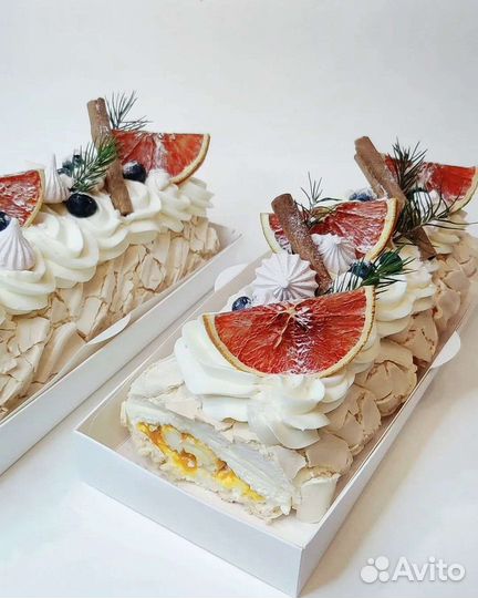 Меренговый рулет