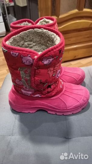 Сапожки для девочки р-р 33