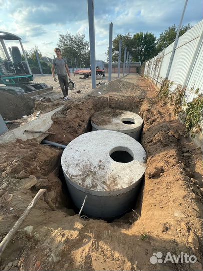 Септик под ключ за 3 часа