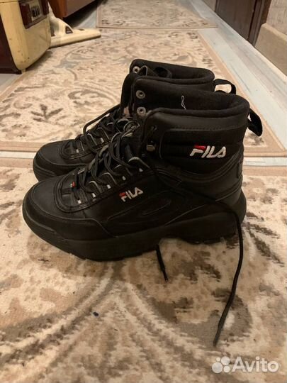 Зимние кроссовки fila