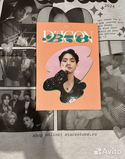 Биндер для карт k pop BTS dicon