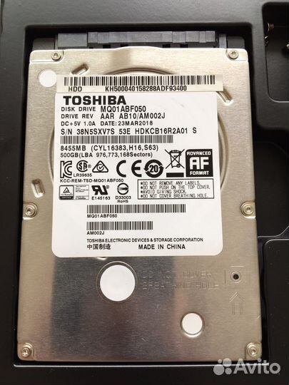 Жесткий диск toshiba 500 gb