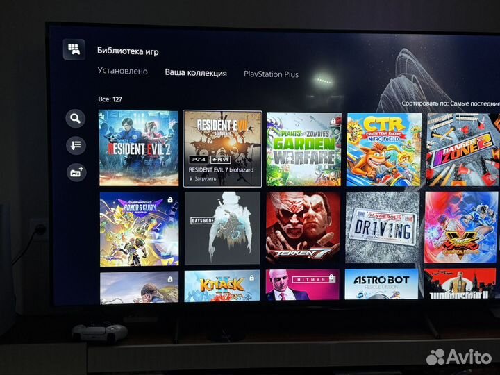 Sony PS 5 с дисковдом + 800 игр + PS +