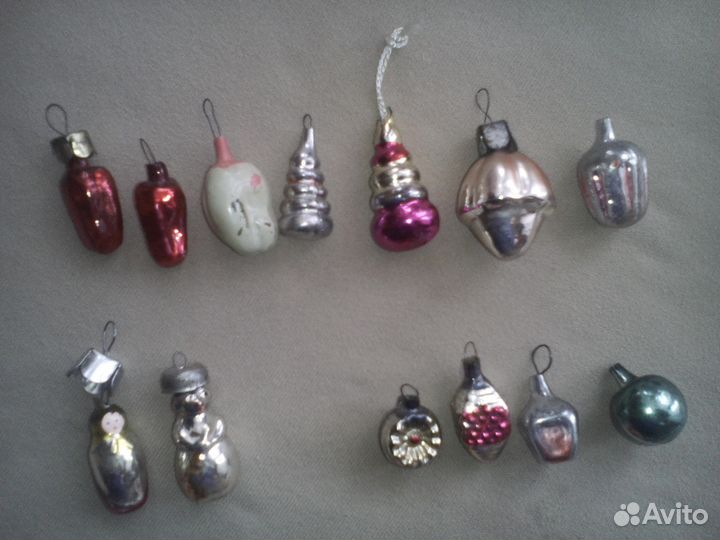 Игрушки елочные СССР