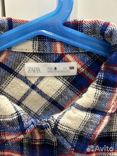 Рубашка теплая для девочки zara