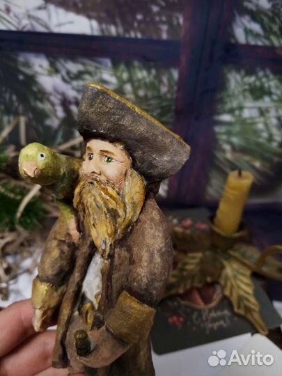 Ватные елочные игрушки новые