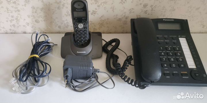 Стационарный телефон panasonic